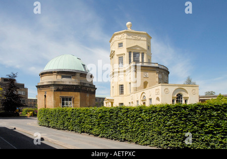 Green College et de l'ancien observatoire Radcliffe dans les motifs de la Radcliffe infirmary Oxford Banque D'Images