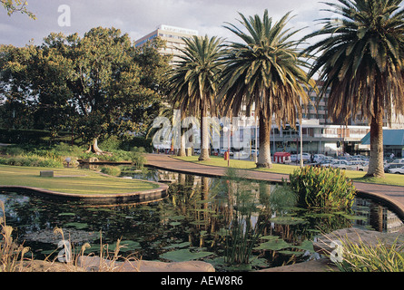 Le jardin de zoo parc sur l'Avenue de l'indépendance l'Afrique du sud-ouest de la Namibie Windhoek Banque D'Images