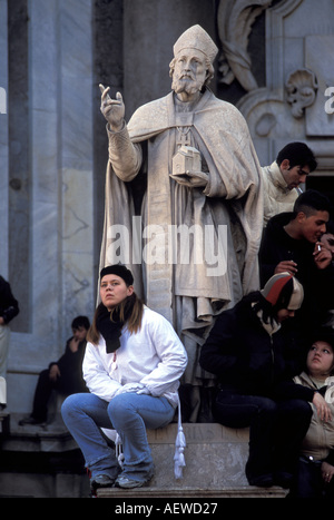 Fête de la chandeleur Sant Agata Catane Sicile Italie Banque D'Images