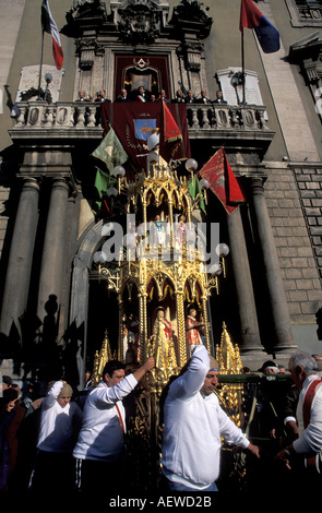 Fête de la chandeleur Sant Agata Catane Sicile Italie Banque D'Images