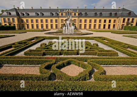 L'intérieur du palais Jardins de Herrenhausen près de Hanovre, Basse-Saxe, Allemagne Banque D'Images