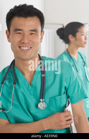 Portrait of a male doctor Banque D'Images