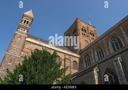 L'Abbaye de St Albans, Angleterre Banque D'Images