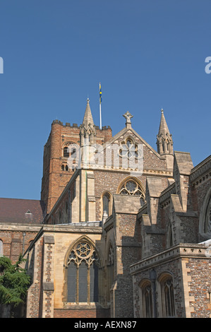 L'Abbaye de St Albans, Angleterre Banque D'Images