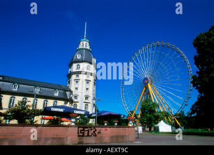 Grande Roue de Karlsruhe Baden Wurtemberg château Wurtemberg Wurtemberg Allemand Allemagne Europe mot divertissement divertissement Banque D'Images