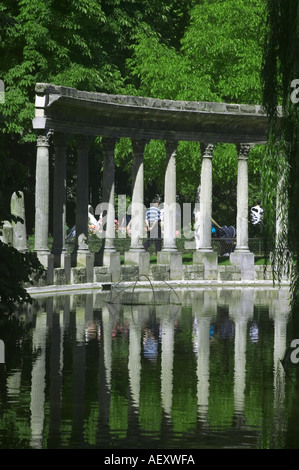 France - Parc Montsouris à Paris Banque D'Images