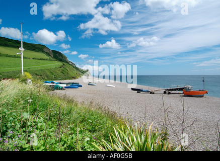 Branscombe station balnéaire Devon UK GB EU Europe Banque D'Images