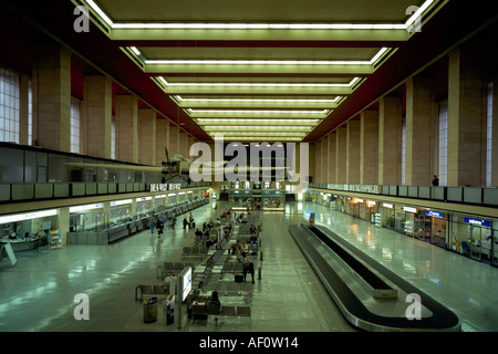 Flughafen Tempelhof, Berlin, Abfertigungshalle Banque D'Images