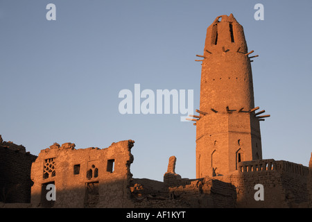 Al-Qasr, Dakhla Oasis, Egypte Banque D'Images