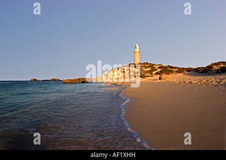 Phare de Bathurst sur Rottnest Island, Australie de l'Ouest Banque D'Images