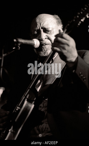 Robert Lockwood Jr, Auditorium Clarksdale, delta du Mississippi Banque D'Images