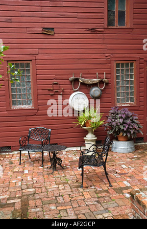 Le charpentier s House dans le vieux village de St Augustine St Augustine en Floride Banque D'Images