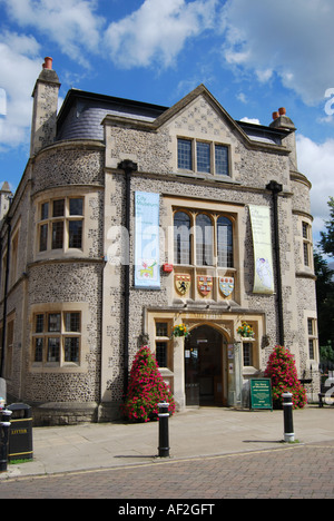 Le Musée de la ville, le Square, High Street, Winchester, Hampshire, Angleterre, Royaume-Uni Banque D'Images