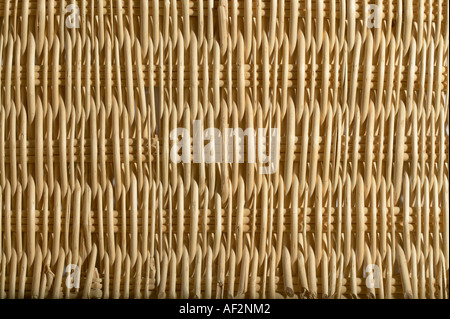 Stock Red Rocket Close up shot purge complète de panier tressé Banque D'Images