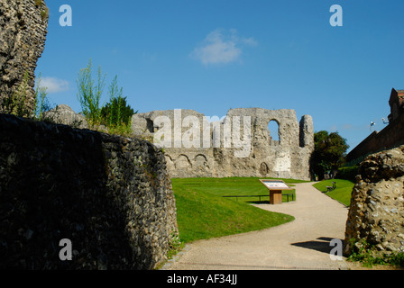 Vue sur les vestiges de l'abbaye de Reading Berkshire en Angleterre Banque D'Images