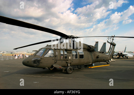 USA Army Sikorsky UH-60A Black Hawk (S-70A) Banque D'Images