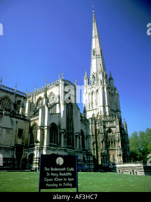 L'église St Mary redcliffe bristol angleterre Banque D'Images