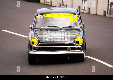 Cortina MkI Classic Street Racing Dunedin ile sud Nouvelle Zelande Banque D'Images