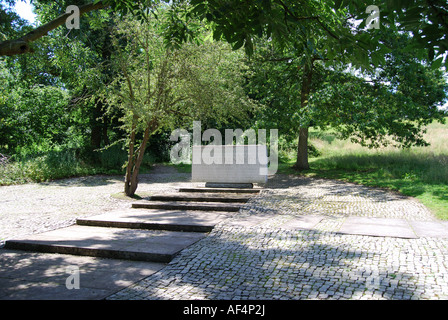 John F. Kennedy Memorial, Runnymede, Surrey, Angleterre, Royaume-Uni Banque D'Images