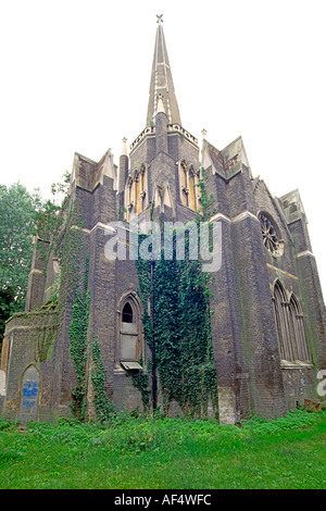 Abney Park chapelle, une ancienne chapelle de l'époque victorienne dans le nord de Londres. Banque D'Images