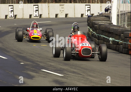 Spécial 1959 CAE et Brabham BT21R 1967 Classic Street Racing Dunedin ile sud Nouvelle Zelande Banque D'Images