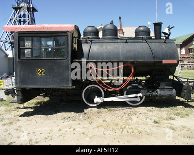 Locomotive à vapeur anciens Banque D'Images