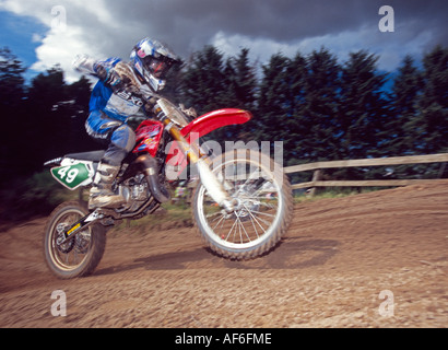 Sonderskov Motocross danemark Banque D'Images