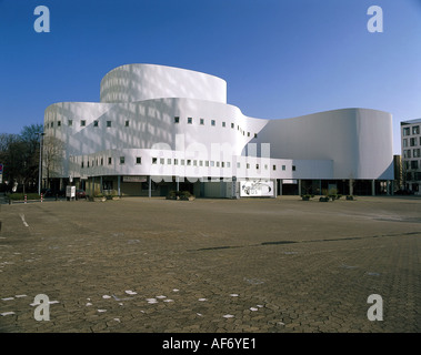 Géographie / billet, l'Allemagne, en Rhénanie du Nord-Westphalie, Düsseldorf, théâtre, nouvelle Playhouse, construit par Bernhard Pfau 1960 - 1969 (vue extérieure, Additional-Rights Clearance-Info-Not-Available- Banque D'Images