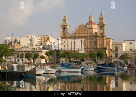 L'église de Saint Joseph à Msida, Malte Banque D'Images