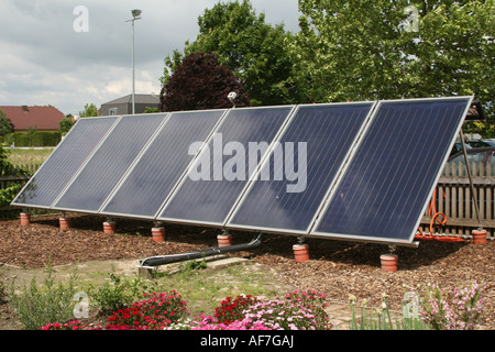 cellules solaires Banque D'Images