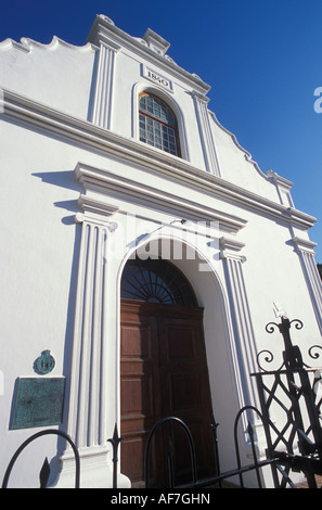 Église de la Mission rhénane à Stellenbosch Winelands Afrique du Sud Banque D'Images