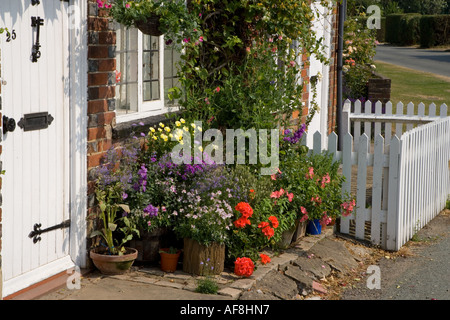 Village essendine Herts UK Juillet Banque D'Images