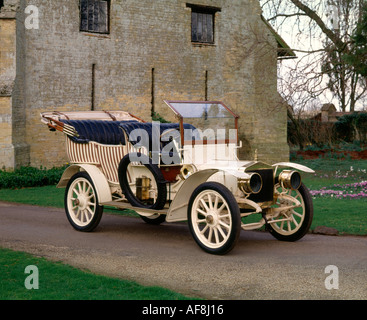 Roi des Belges Vulcan 1908 tourer style 24 HP moteur Banque D'Images