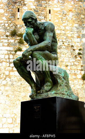 Le Penseur Le Penseur d'Auguste Rodin Banque D'Images