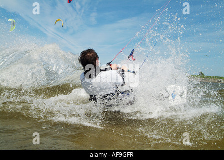 Cerf-volant-boarder Banque D'Images