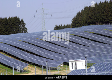 équipement d’énergie solaire Banque D'Images