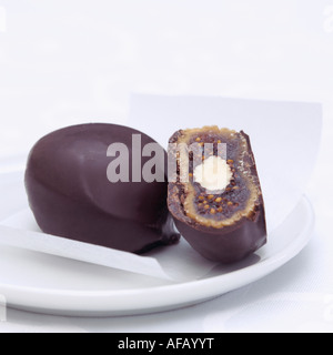 Fig chocolat praliné, Close-up Banque D'Images