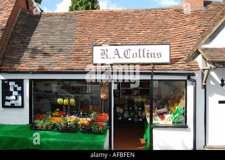 Épicerie à l'ancienne, Shere, Surrey, Angleterre, Royaume-Uni Banque D'Images