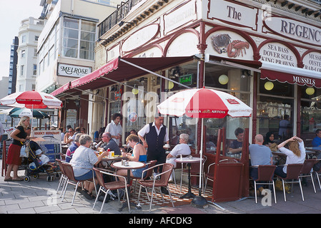 Le restaurant Regency, Brighton, East Sussex, Angleterre Banque D'Images