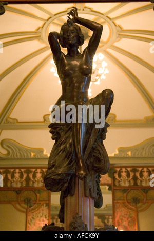 France, Paris, Art Nouveau français historique des trésors au Musée Carnavalet Banque D'Images