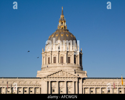 Hôtel de ville (1913-1915). Civic Center de San Francisco. L'État de Californie. USA. Banque D'Images