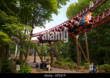 Rita reine d'Alton Towers Speed ride UK Banque D'Images