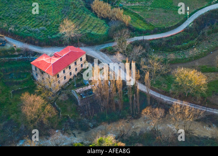 Paysages de campagne autour de Ronda Andalousie Espagne Banque D'Images