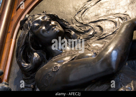 France, Paris, Art Nouveau français historique des trésors au Musée Carnavalet Banque D'Images