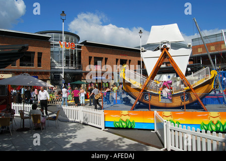 Aire de jeux pour enfants, Centre Commercial GUNWHARF QUAYS, Portsmouth, Hampshire, Angleterre, Royaume-Uni Banque D'Images