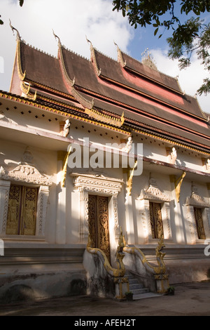 Wat Ong Teu Mahawihan, Vientiane, Laos Banque D'Images