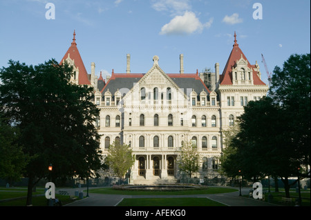 State Capitol building Albany New York conçu par H H Richardson et autres Banque D'Images
