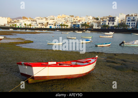 Espagne Îles Canaries Lanzarote Arrecife El Charco de San Ginés Banque D'Images