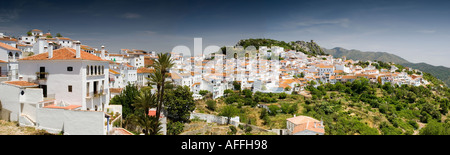 Village de Gaucin dans la Serrania de Ronda Andalousie Espagne Europe Banque D'Images