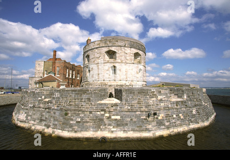 Château Calshot Hampshire Banque D'Images